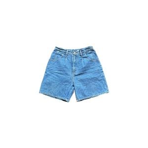 Bill Blass Single Pleat Denim Shorts
